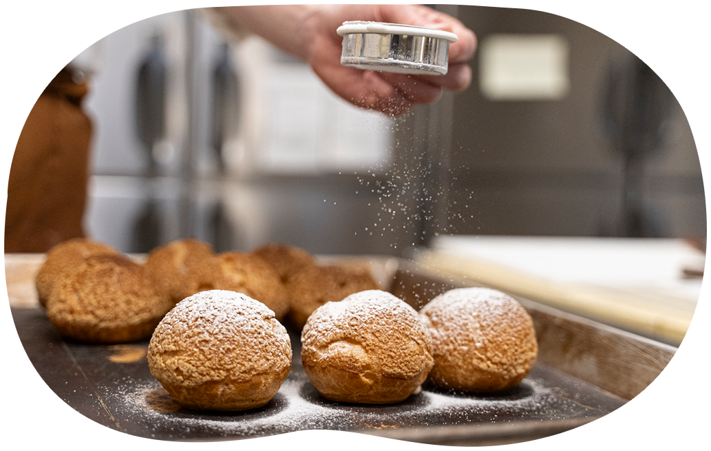 ぶるの樹のシュークリーム