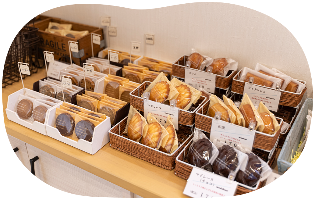 ぶるの樹の焼き菓子